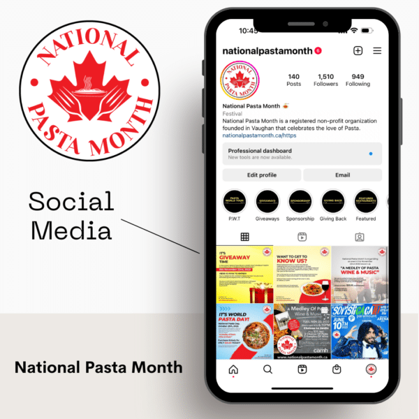 national pasta month